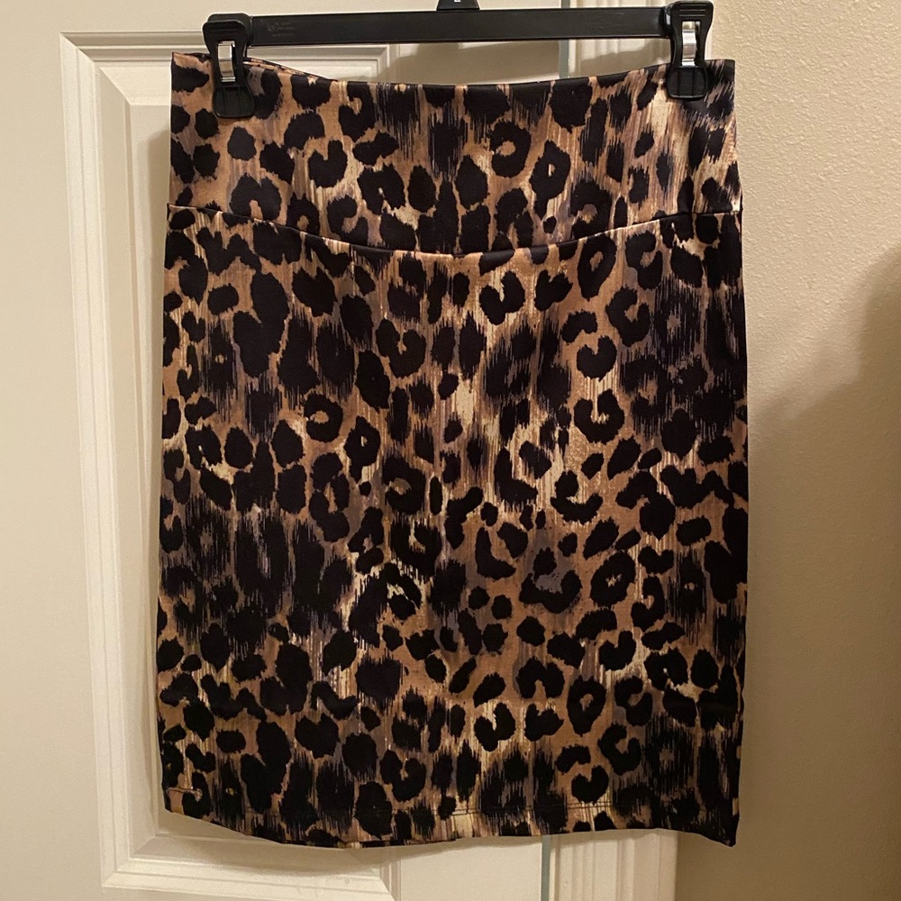 Cheetah Print Skirt